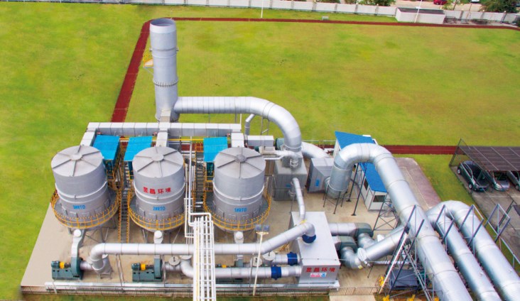 Industrial RTO Regenerative Thermal Oxidizer System for VOC Abatement Painting Coating Chemical Plant Air Pollution Control