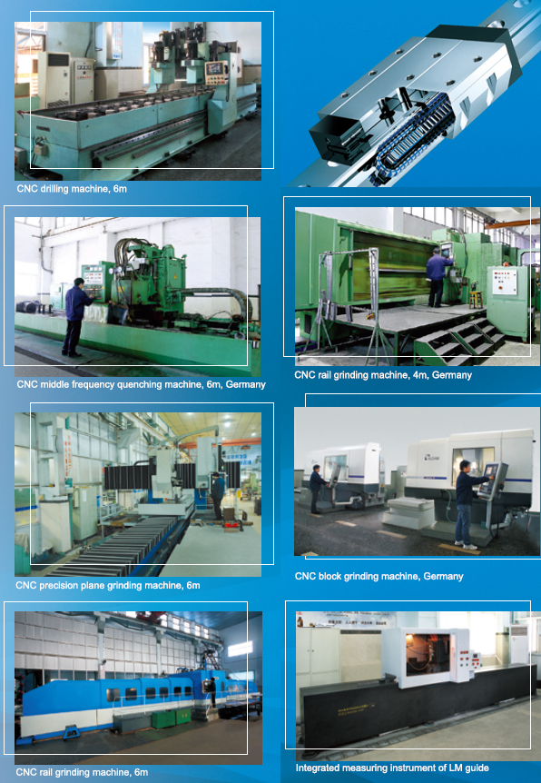 Interchangeable Rolling Linear Guideway Guide Rail for CNC Milling Machine Tool Lathe