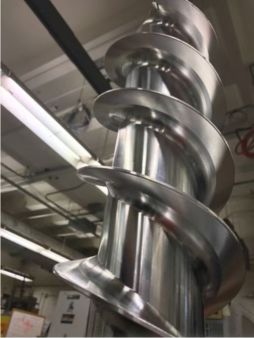 Industry Stainless Steel Tube Screw Conveyor for Food Powder Grain Cement Heavy Duty Customizable Inclined Hygienic Auger Feeder