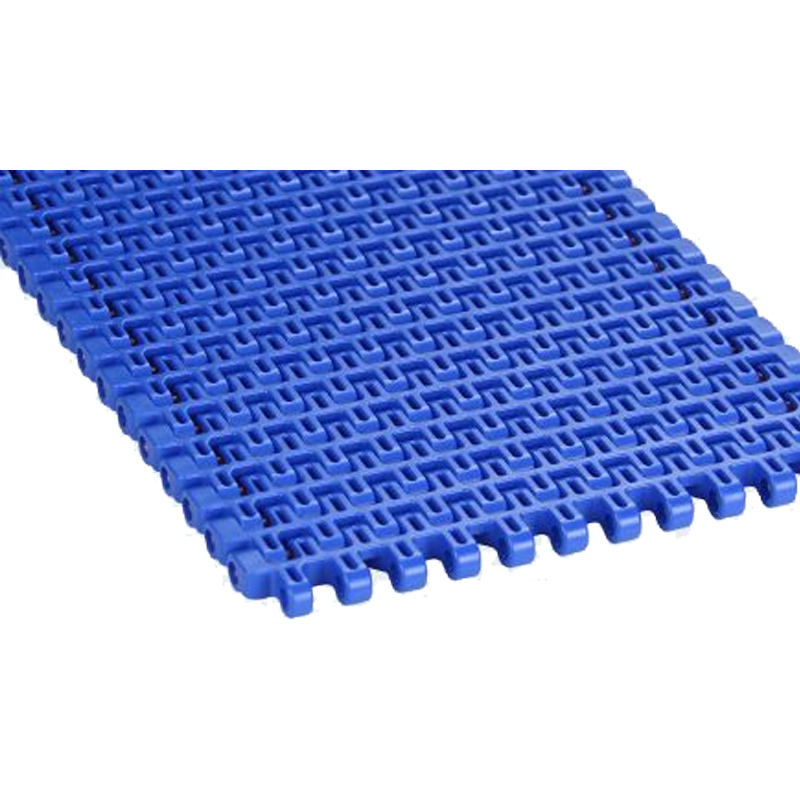 1270 Series Grip Straight Run Plastic Top Rubber Chain Belt