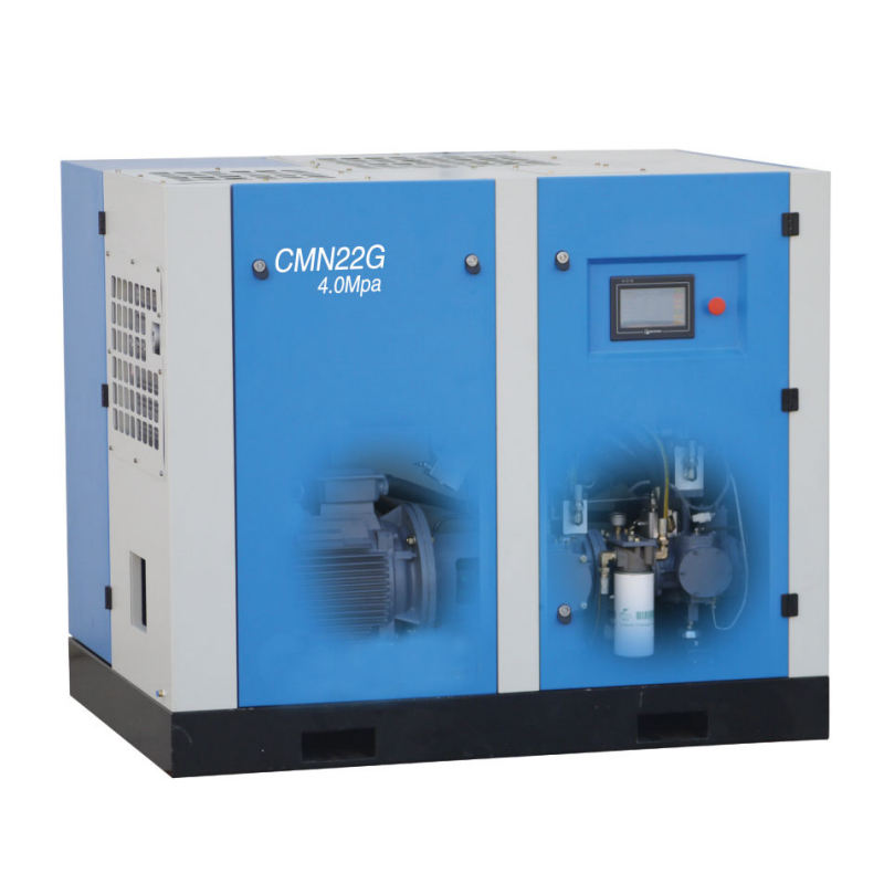 Soundproof 15 bar 16 bar 3 in 1 Rotary Screw Air Compressors with Air Dryer for Fiber Laser Cutting Machine