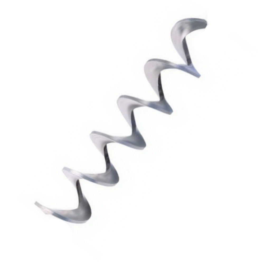 Carbon Steel Stainless Steel Auger Screw Conveyor Flight Knife Continuous Winding Spiral Blades