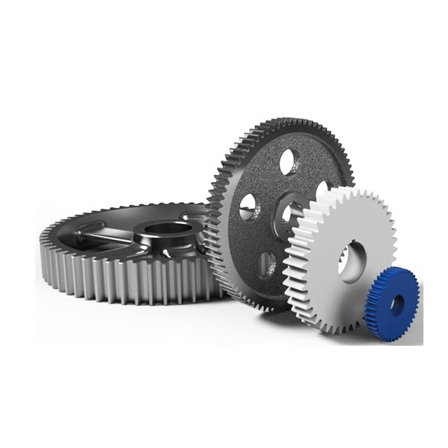 High Precision Custom Differential Wheel Spline Tooth Aluminum Stainless Steel Brass Plastic Nylon Cylindrical Helical Spur Gear