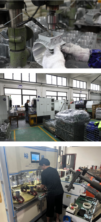 YS Series Light Weight Aluminum Housing Horizontal Three-phase Asynchronous Motor for Various Types of Mechanical Equipment