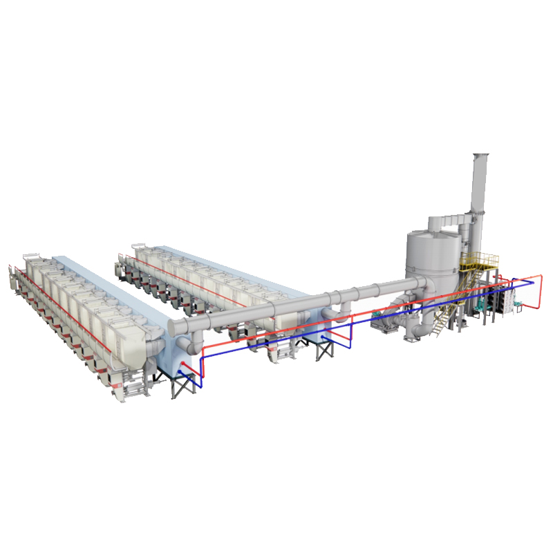 Environmental Protection VOCs Exhaust Gas Treatment RTO Regenerative Thermal Oxidizer for Printing Industry Solution