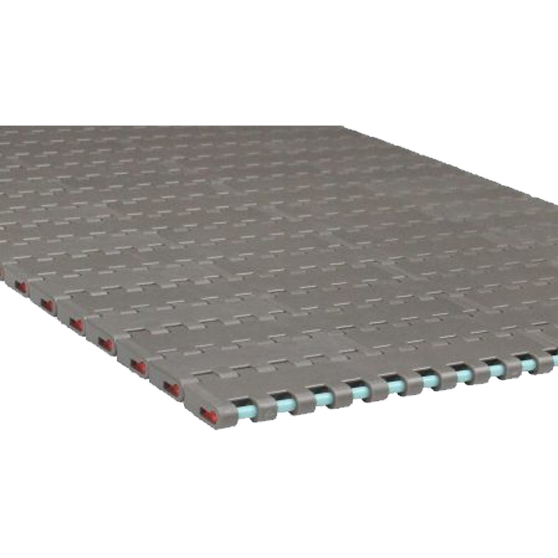 1600-FT(FTDP)  Straight Linear Run Plastic Top Transmission Mesh Chain