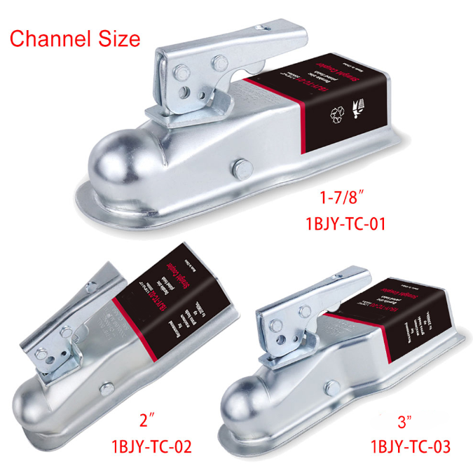 New 3500LBS Straight Coupler 1BJY-TC-06/05 Trailer Parts and Accessories for Boat/ RV Trailer