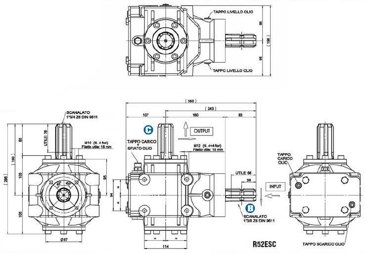 Durable Using Low Price Multifunctional Dryer Drive System Gearbox