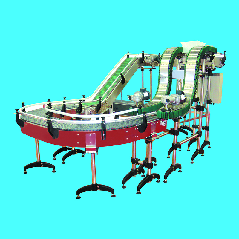 Plastic Modular Belt Turning Radius Flush Grid S2400 Pitch 25.4 PP, POM Acetal Conveyor Belt for Food Conveyor System