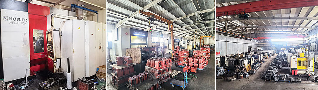 Industry H / B Series Heavy Duty Hardness Gear Parallel Shaft Gear Unit  Reducer Helical Gearbox for Mining Construction Crane