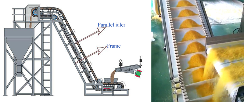 Movable Climbing Inclined Scraper Chain Conveyor for Underground Coal Mining Bulk Material Handling Equipment