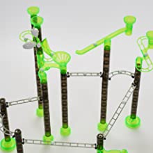 Automatic Chain Lift: Marble Run Playset Accessory, Requires 2 AA Batteries (Not Included), Moves Marbles Around Any Marble Run