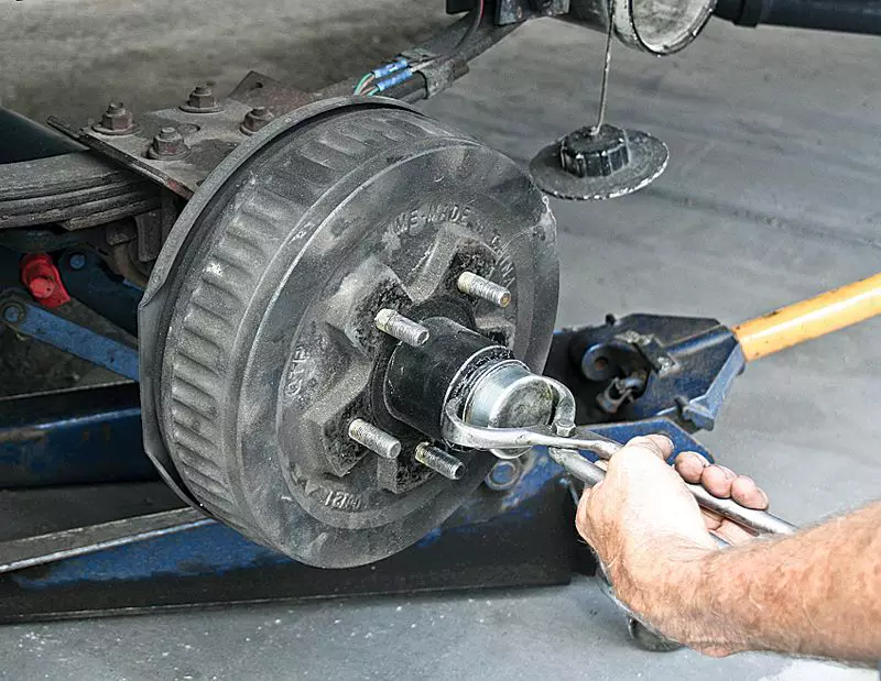 8 Bolts Trailer Wheel Hubs Accessory for Agricultural Trailer Axle