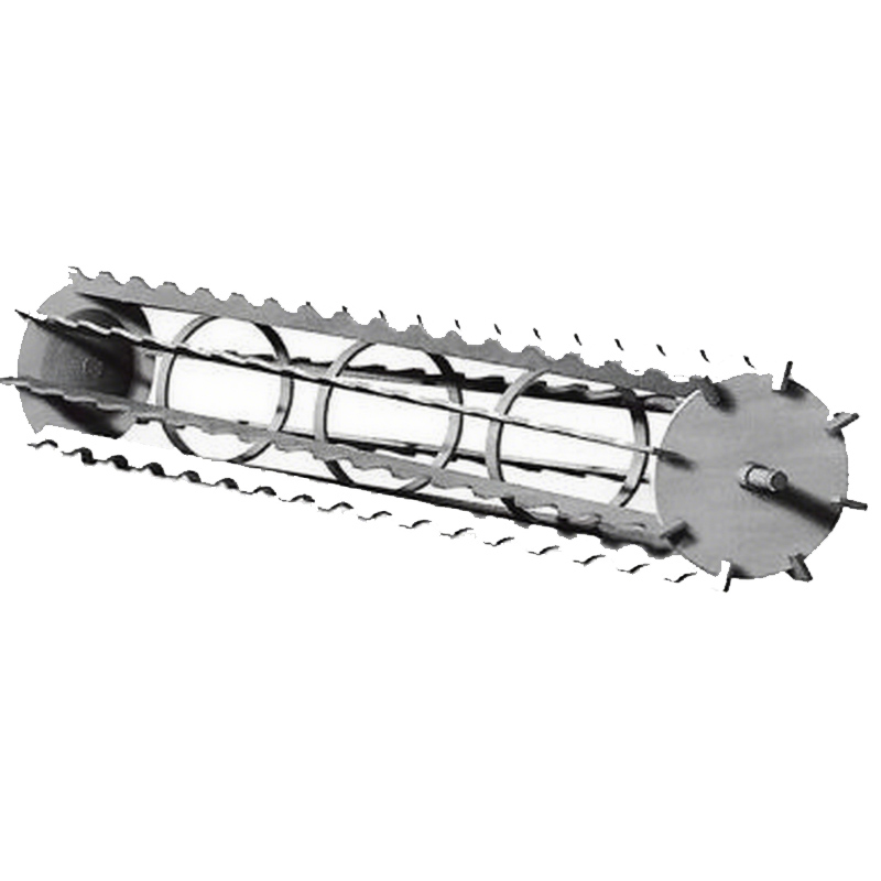 Cultivator Parts U Ring Roller for twin row planting with roller holder frame scraper