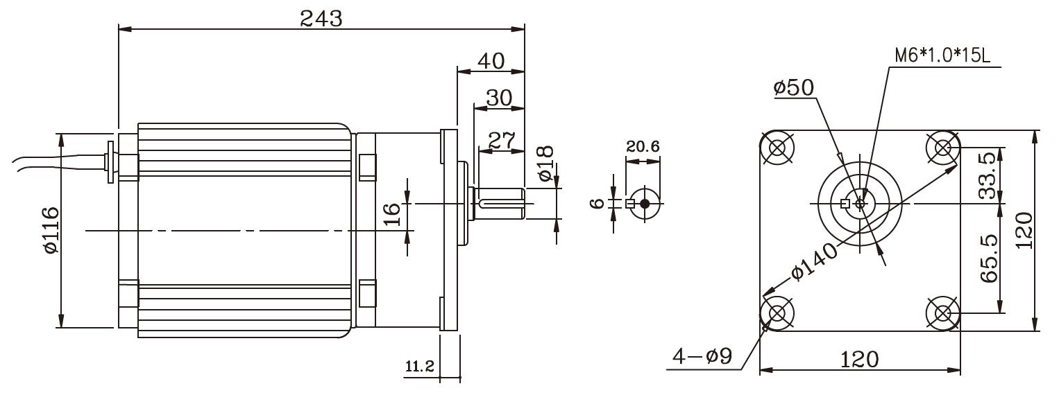 Factory price Special Rear Outlet Gearbox Three Phase Vertical Gear Reducer for Car Washing