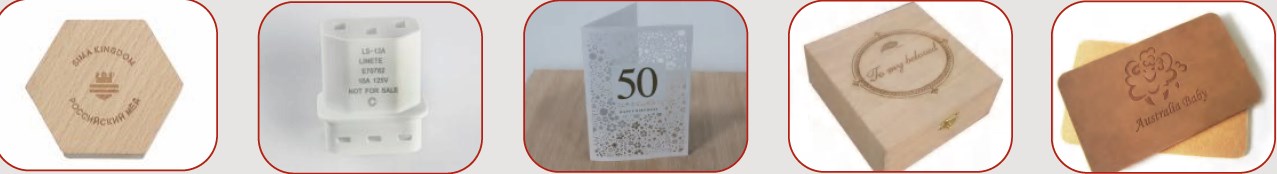 30W/60W Desktop CO2 Laser Engraving Machine for Bamboo Paper Card