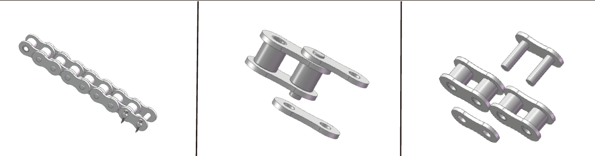 High Load Coal Mining Industry Heavy Duty Drive Chain for Crushing and Drum Rotation Applications