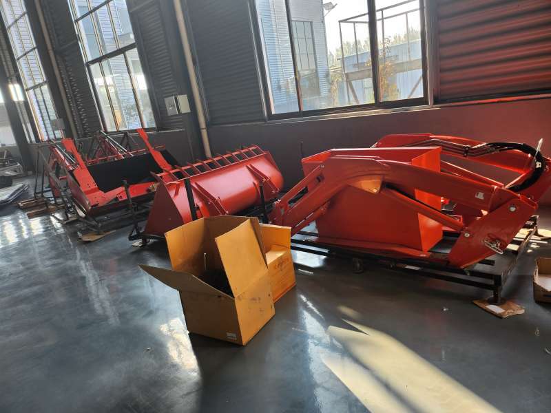 Tractor Loader Front Loading Shovel Telescopic Arm with Bucket for Wheel Loader