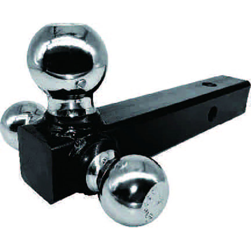 1BJY-HM-30 Chrome Ball Multi-Ball Mount New Condition Trailer Parts and Accessories with Clevis Hook Capacity 5000lbs