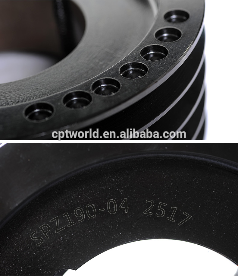 SPZ Power Transmission V-groove Belt Pulleys