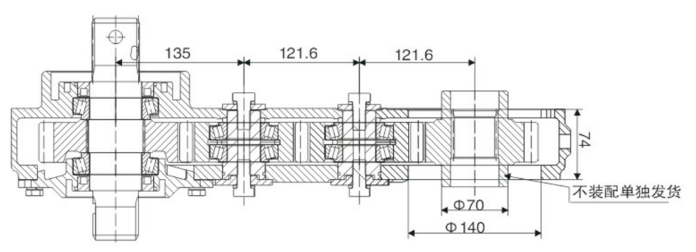 Multifunctional Agricultural Lawn Mower Series Gearbox