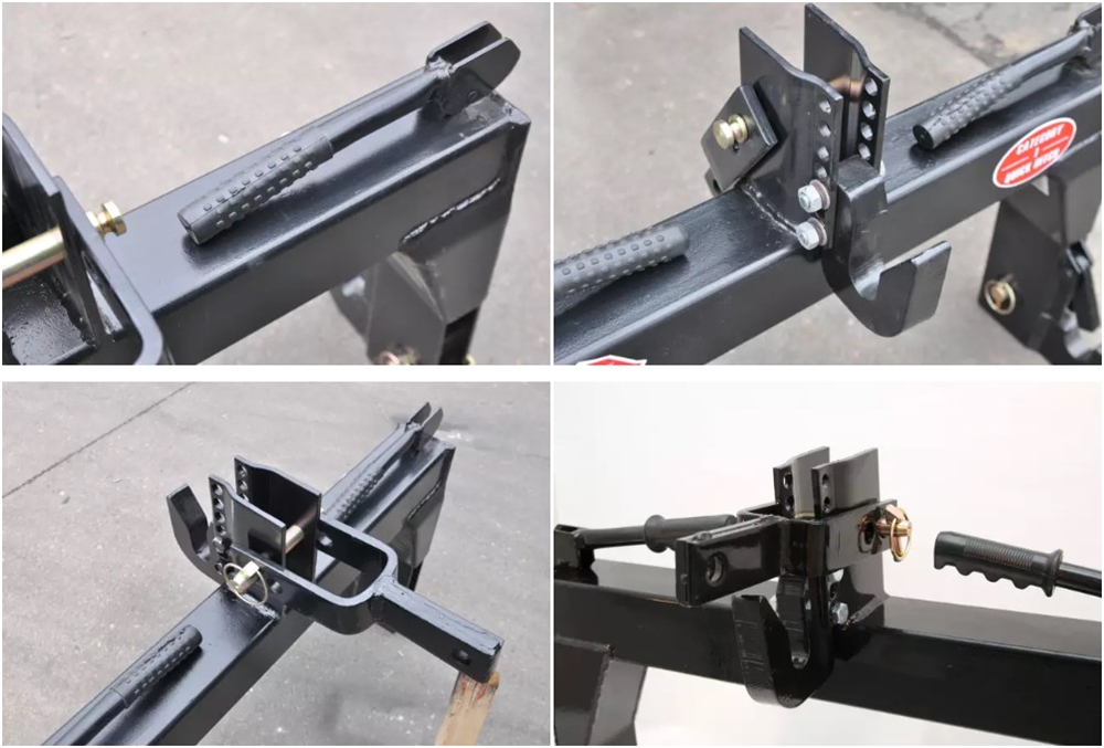 CAT2/3 3-Point Tractor Quick Hitch for Category 2/3 QHT023 (CAT 2 Tractor to CAT 3 Implement)