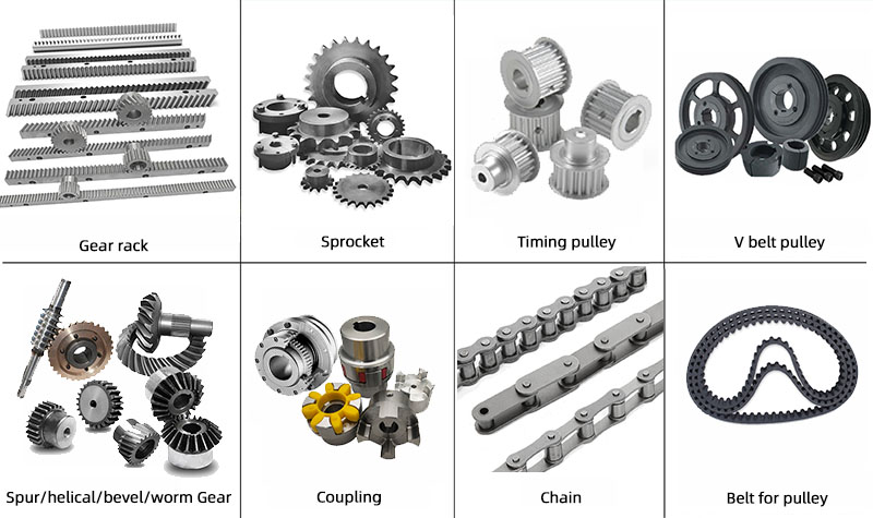 Professional Bevel Gear Machining Parts Spur Gears