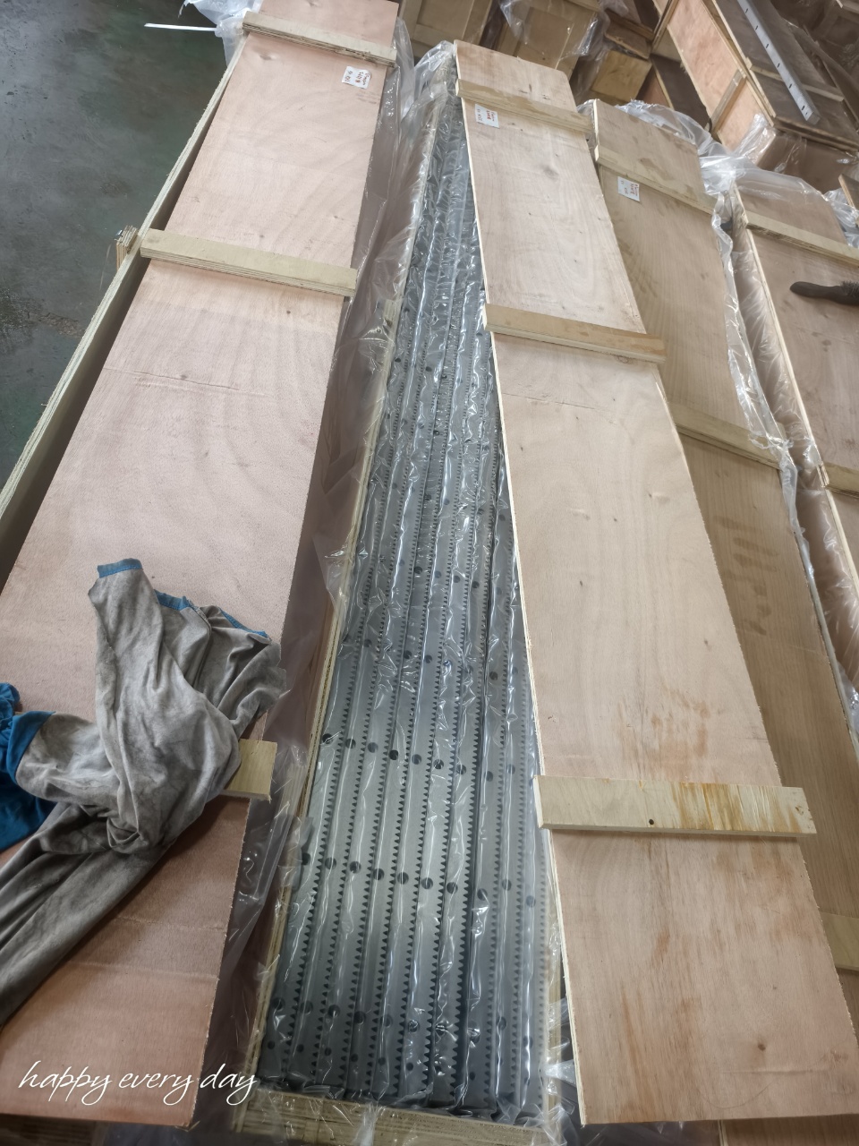 High Precision Linear Plastic CNC Gate Long Travel Milling and Grinding Spur Helical Rack Pinion Gear Rack