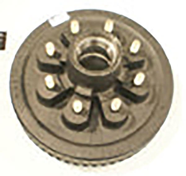 Guaranteed Quality Trailer Parts 12 Fanned Brake Drum with 8 Bolt