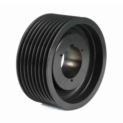 8V Series Cast Iron Multifunctional Split Taper Bushings Eight-Groove Pulley Sheaves V-Belt Made Durable Nylon OEM Customizable