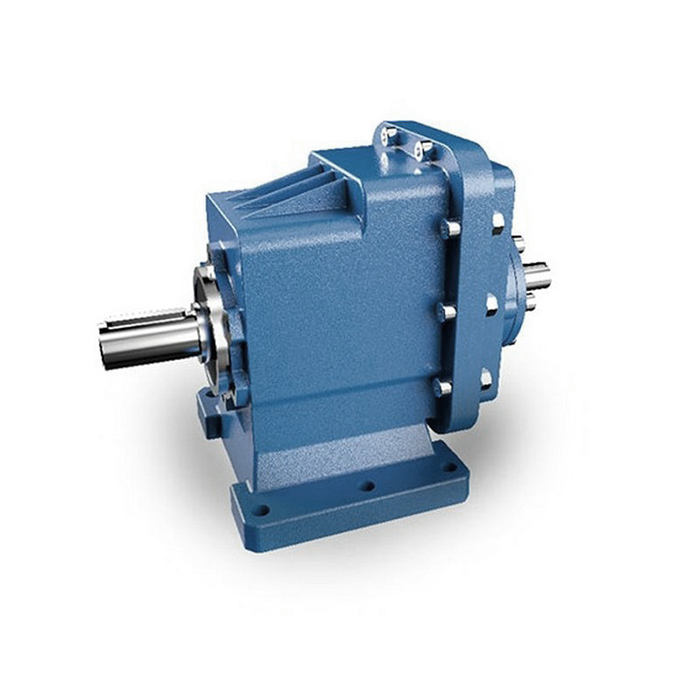 RC Series Helical Gearbox Drive Power Transmission 1 50 Ratio Motor Electric Reducer Drive Gear Reducer with Flange